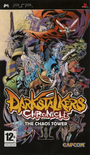 The coverart image of Darkstalkers Chronicle: The Chaos Tower