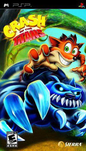 The coverart image of Crash of the Titans