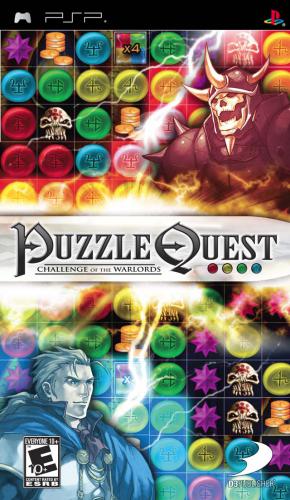The coverart image of Puzzle Quest: Challenge of the Warlords