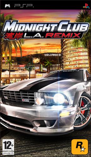 The coverart image of Midnight Club: L. A. Remix