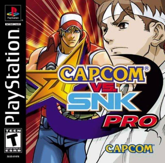 The coverart image of Capcom vs SNK Pro
