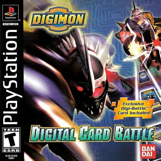 The coverart image of Digimon: Digital Card Battle