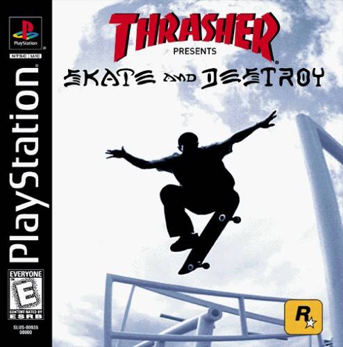 The coverart image of Thrasher Skate & Destroy
