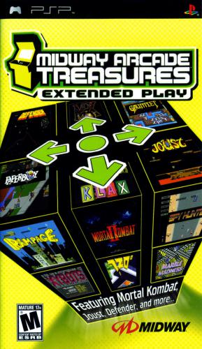 The coverart image of Midway Arcade Treasures: Extended Play