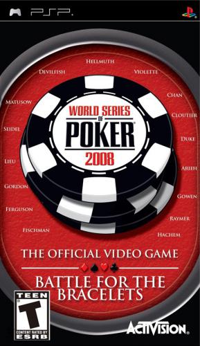 The coverart image of World Series of Poker 2008: Battle for the Bracelets