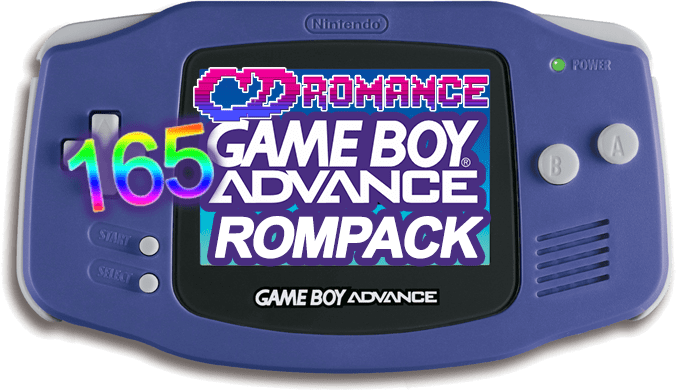 The coverart image of 165 GBA Roms Pack