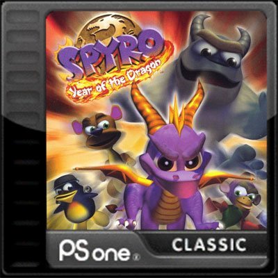 The coverart image of Spyro: Year of the Dragon
