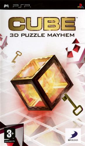 The coverart image of Cube: 3D Puzzle Mayhem