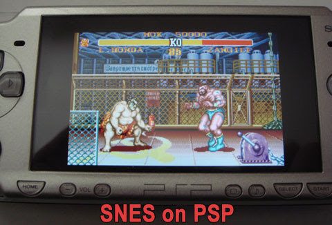 The coverart image of SNES on PSP (Emulator)
