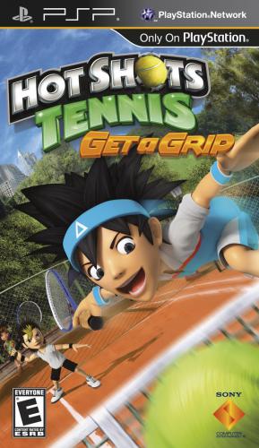 The coverart image of Hot Shots Tennis: Get a Grip