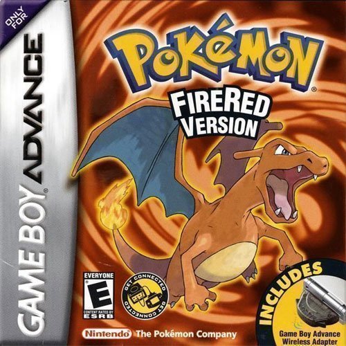 The coverart image of Pokemon FireRed Version