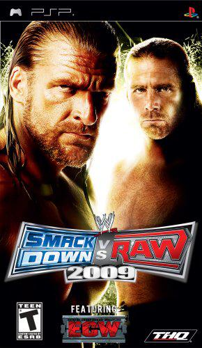 The coverart image of WWE SmackDown! vs. RAW 2009 featuring ECW