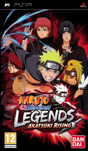 The coverart image of Naruto Shippuden: Legends - Akatsuki Rising