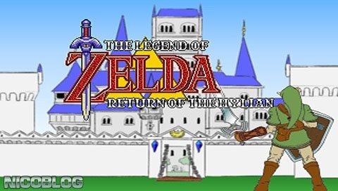 The coverart image of Zelda: Return of the Hylian