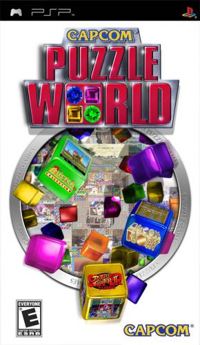 The coverart image of Capcom Puzzle World
