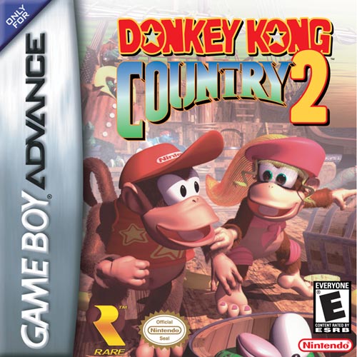 The coverart image of Donkey Kong Country 2