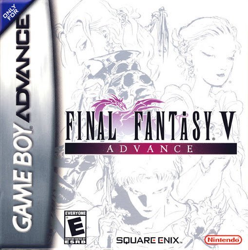 The coverart image of Final Fantasy V Advance