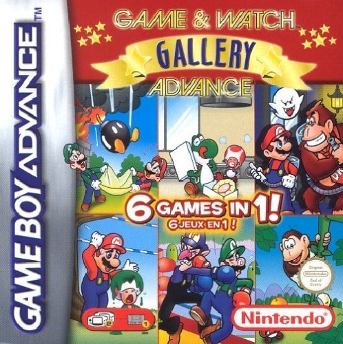 The coverart image of Game & Watch Gallery Advance