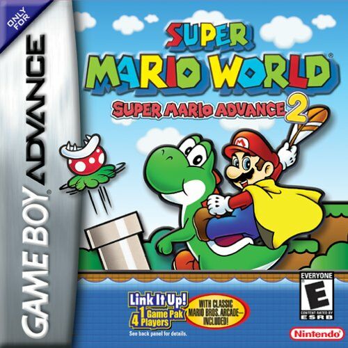 The coverart image of Super Mario World: Super Mario Advance 2