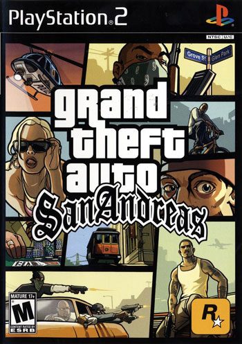 The coverart image of Grand Theft Auto: San Andreas