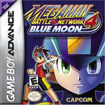 The coverart image of Mega Man Battle Network 4: Blue Moon