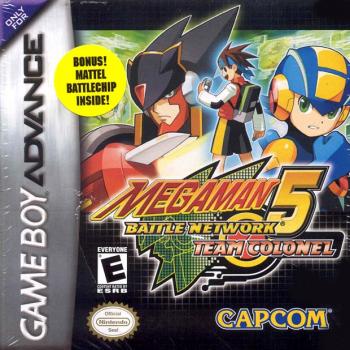 The coverart image of Mega Man Battle Network 5: Team Colonel