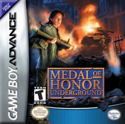 The coverart image of Medal of Honor: Underground