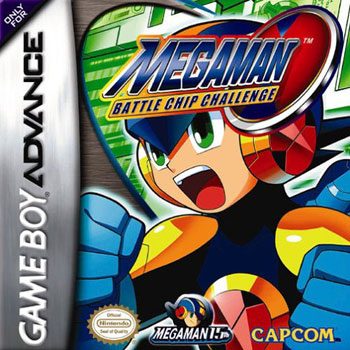 The coverart image of Mega Man: Battle Chip Challenge