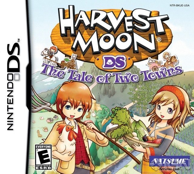 The coverart image of Harvest Moon: The Tale of Two Towns