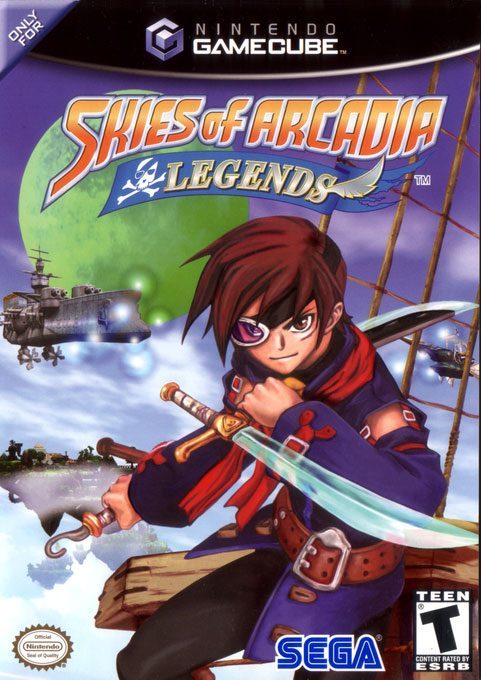 The coverart image of Skies Of Arcadia Legends