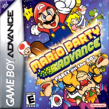 The coverart image of Mario Party Advance