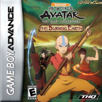 The coverart image of Avatar: The Last Airbender: The Burning Earth
