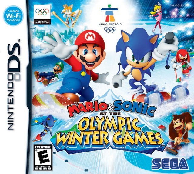 The coverart image of Mario & Sonic at the Olympic Winter Games