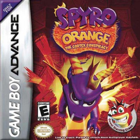 The coverart image of Spyro Orange: The Cortex Conspiracy