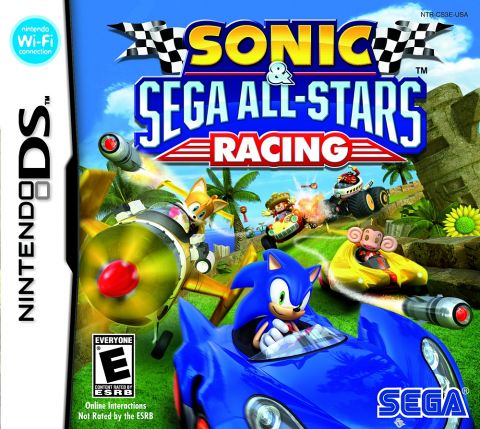 The coverart image of Sonic & SEGA All-Stars Racing