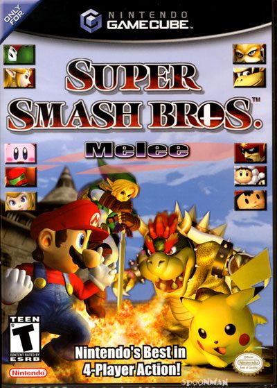 The coverart image of Super Smash Bros. Melee