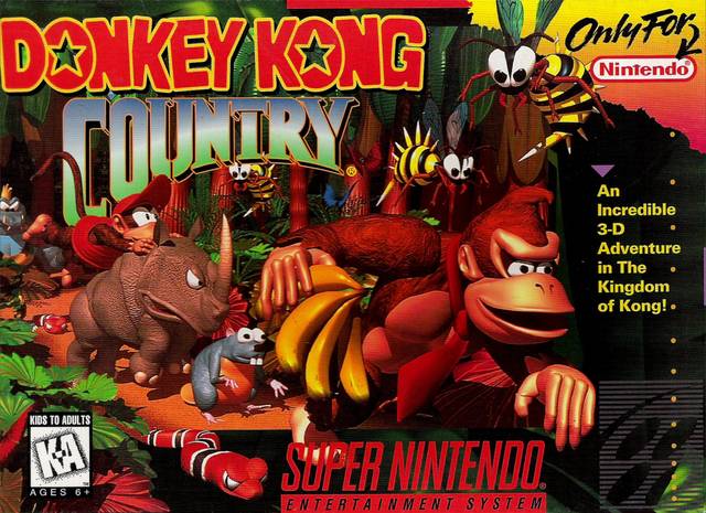 The coverart image of Donkey Kong Country (Spanish)