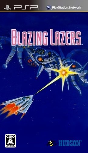 The coverart image of Blazing Lazers