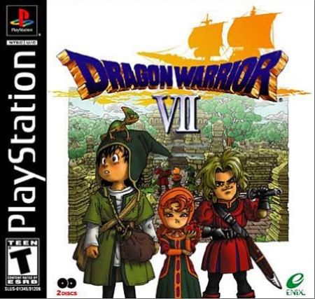 The coverart image of Dragon Warrior VII