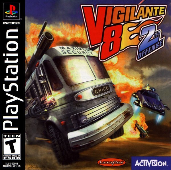 The coverart image of Vigilante 8: 2nd Offense