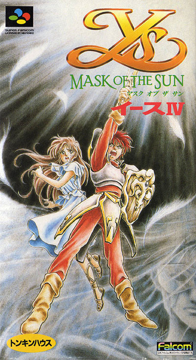 The coverart image of Ys IV: Mask of the Sun