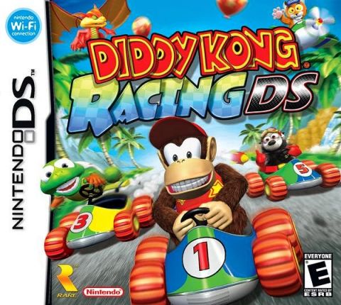 The coverart image of Diddy Kong Racing