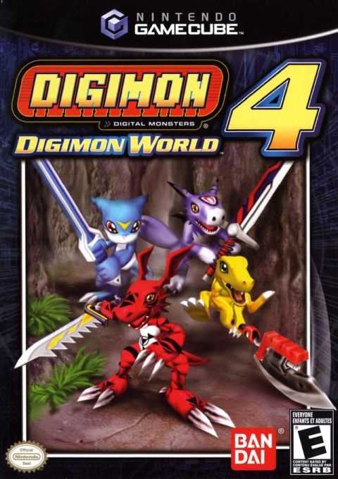 The coverart image of Digimon World 4