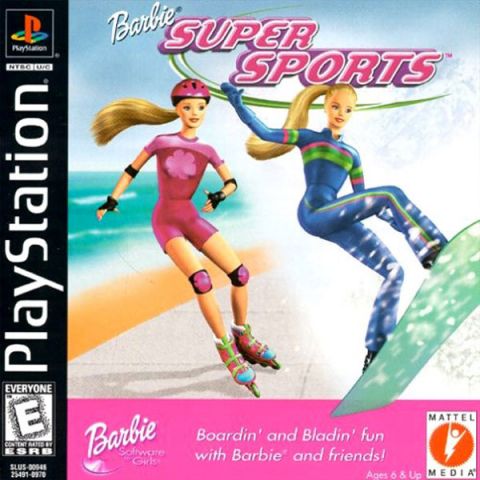 The coverart image of Barbie Super Sports