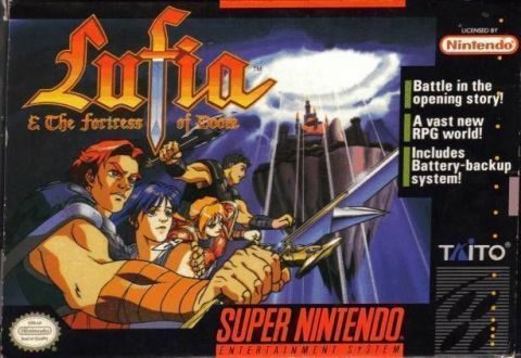 The coverart image of Lufia & The Fortress of Doom