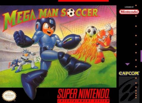 The coverart image of Mega Man Soccer