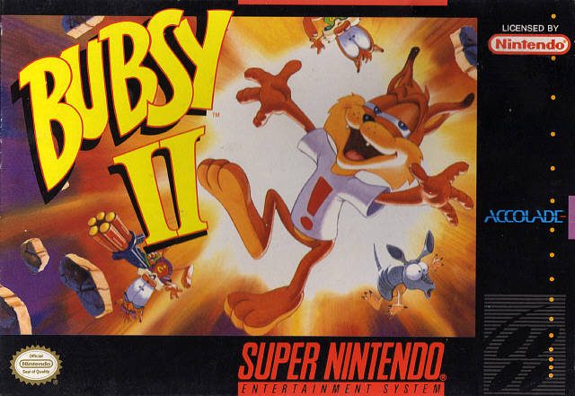 The coverart image of Bubsy 2