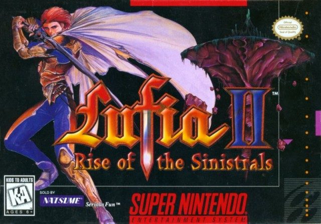 The coverart image of Lufia II: Rise of the Sinistrals