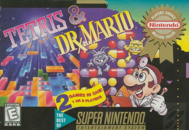 The coverart image of Tetris & Dr Mario