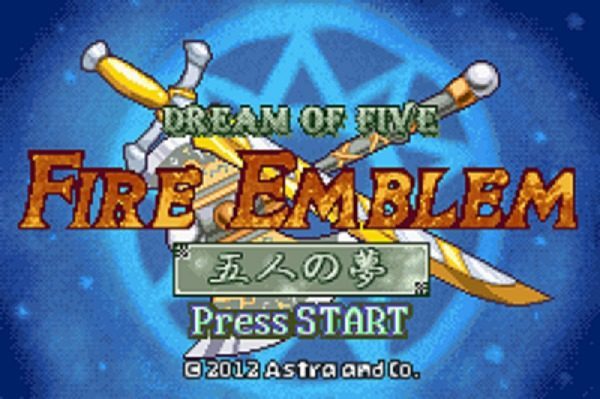 The coverart image of Fire Emblem: Dream of Five (Hack)